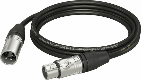 Mikrofónový kábel Behringer GMC-300 Čierna 3 m - 1