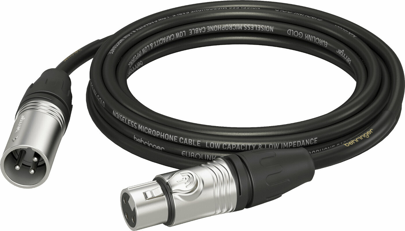 Microphone Cable Behringer GMC-600 Black 6 m
