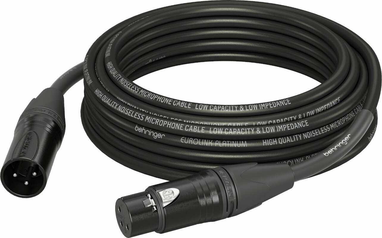 Microphone Cable Behringer PMC-1000 Black 10 m