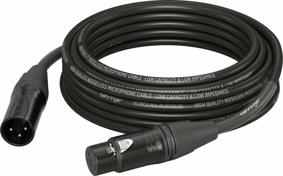 Cablu complet pentru microfoane Behringer PMC-1000 Negru 10 m - 1