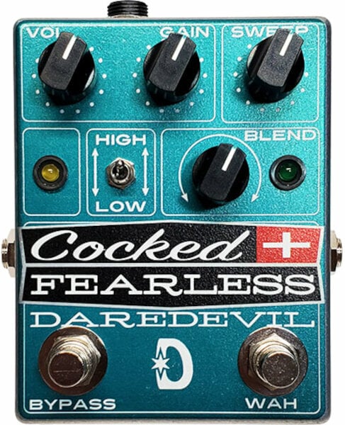 Wah-Wah pedál Daredevil Pedals Cocked & Fearless Wah-Wah pedál