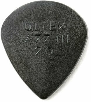 Plektra Dunlop 427R 200 Ultex Jazz III Plektra - 1