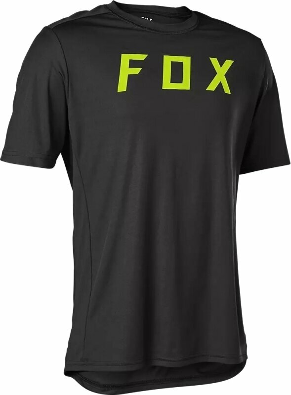 Облекло FOX Ranger Short Sleeve Jersey Moth Black/Yellow 2XL