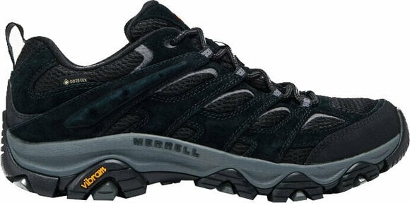 Mens Outdoor Shoes Merrell Men's Moab 3 GTX Black/Grey 41,5 Mens Outdoor Shoes - 1