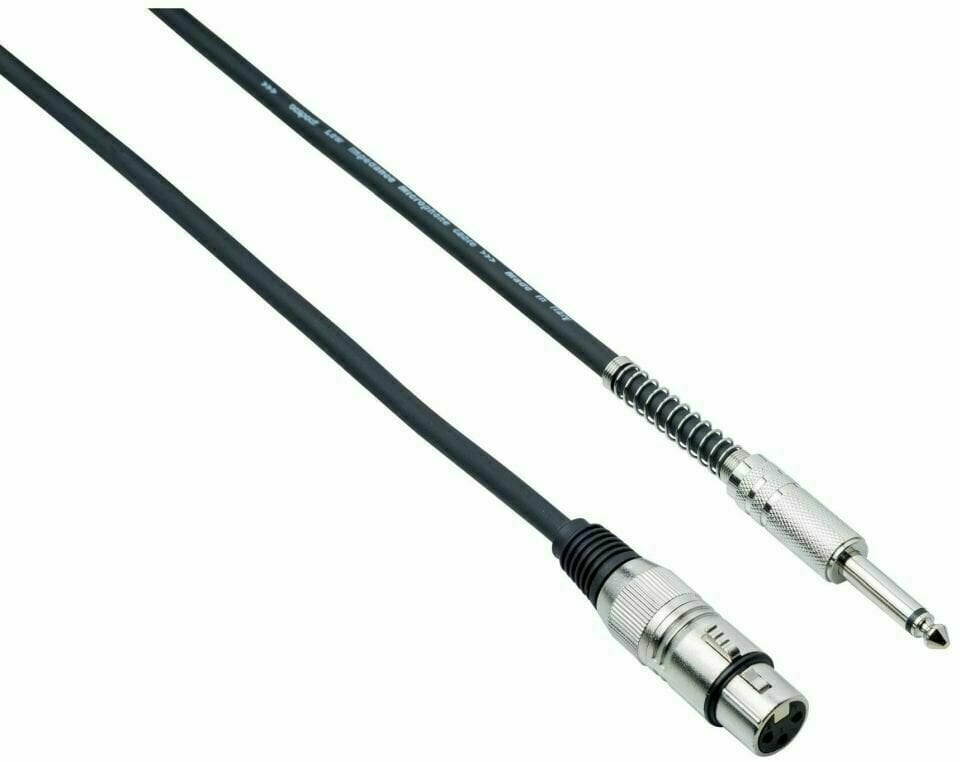 Mikrofónový kábel Bespeco IROMA450 Čierna 4,5 m