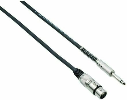 Cablu complet pentru microfoane Bespeco IROMA450 Negru 4,5 m - 1