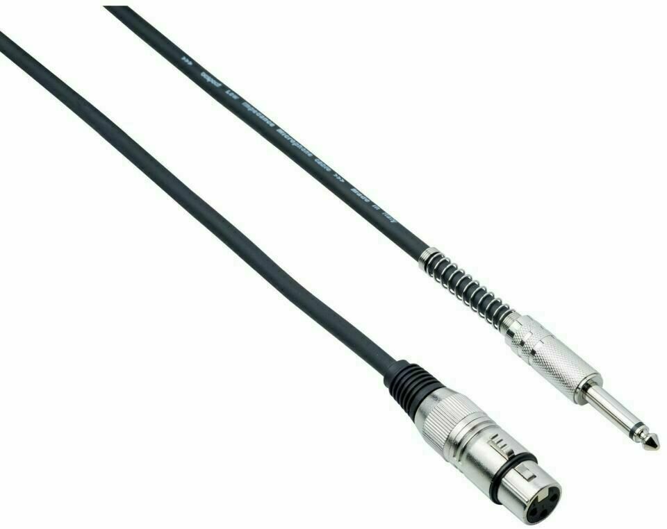 Kabel mikrofonowy Bespeco IROMA600 Czarny 6 m