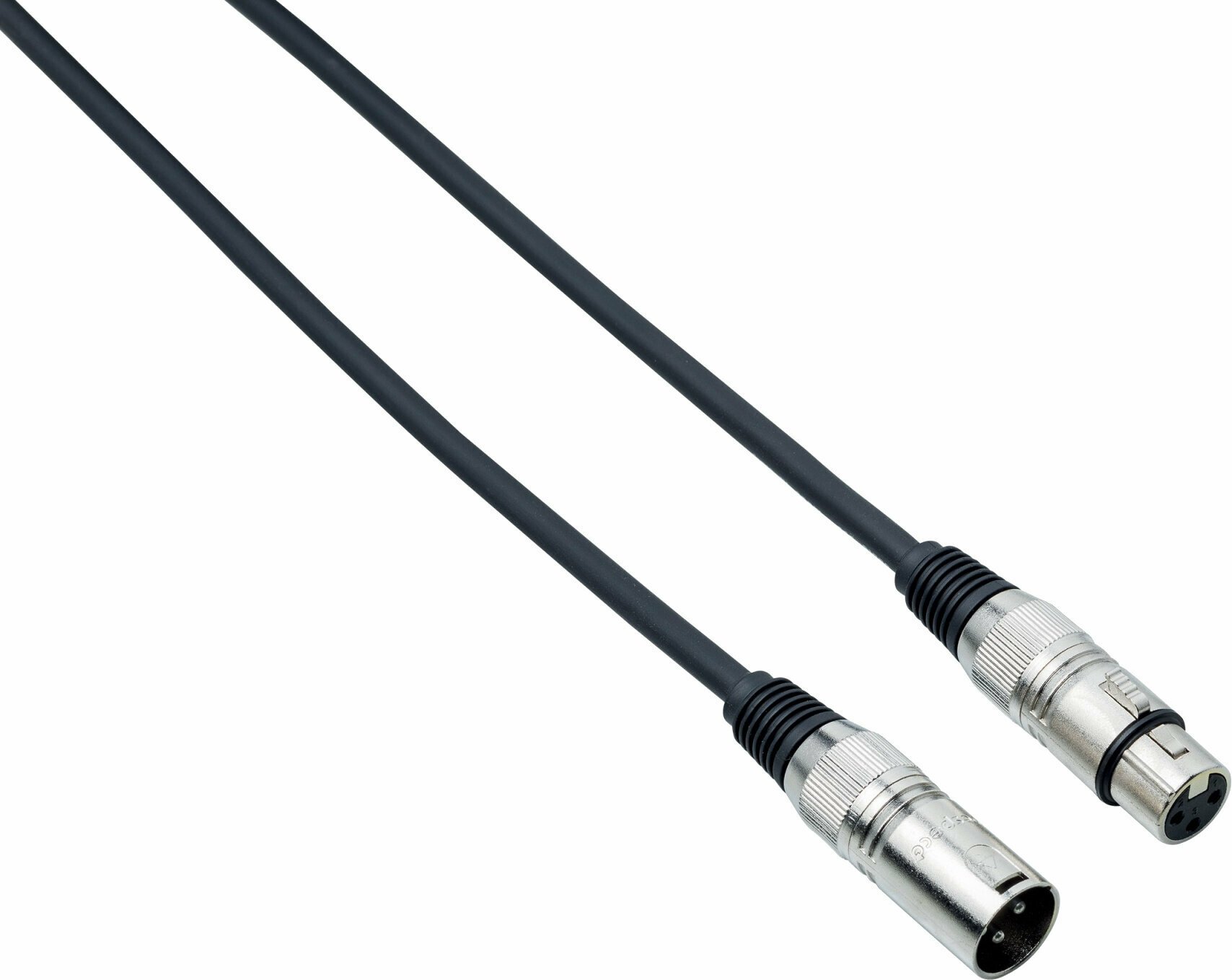 Mikrofon kábel Bespeco IROMB600 Fekete 6 m