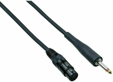 Mikrofon kábel Bespeco PYMA450 Fekete 4,5 m - 1