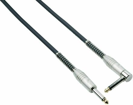 Инструментален кабел Bespeco CLA500 Черeн 5 m Директен - Ъглов - 1