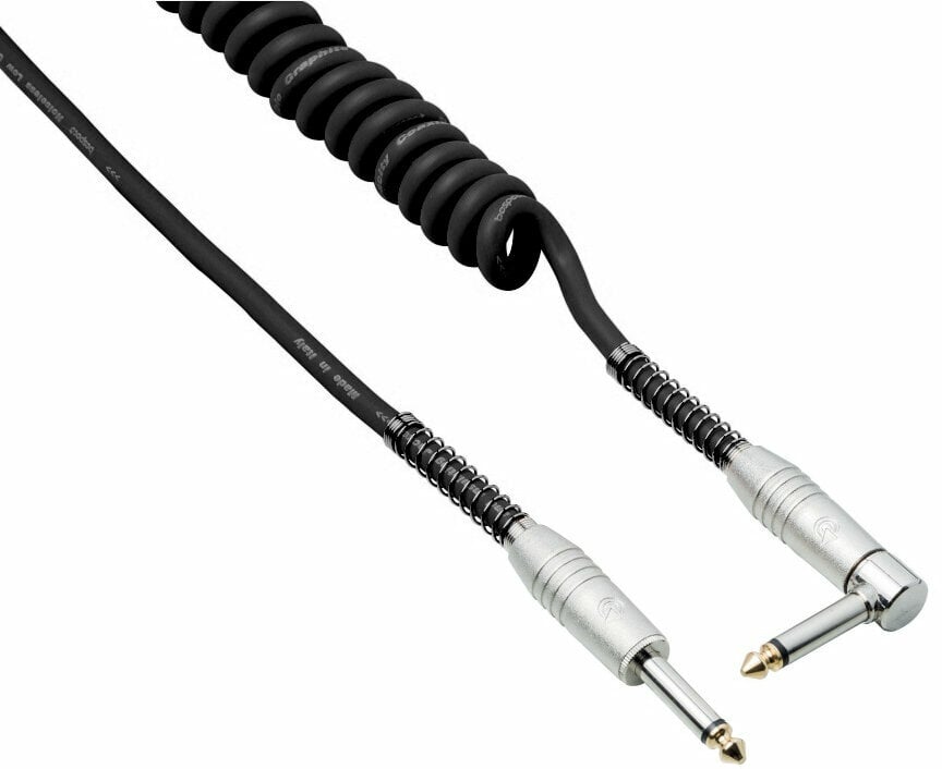 Instrument kabel Bespeco CEA 500 Sort 5,5 m Lige - Vinklet