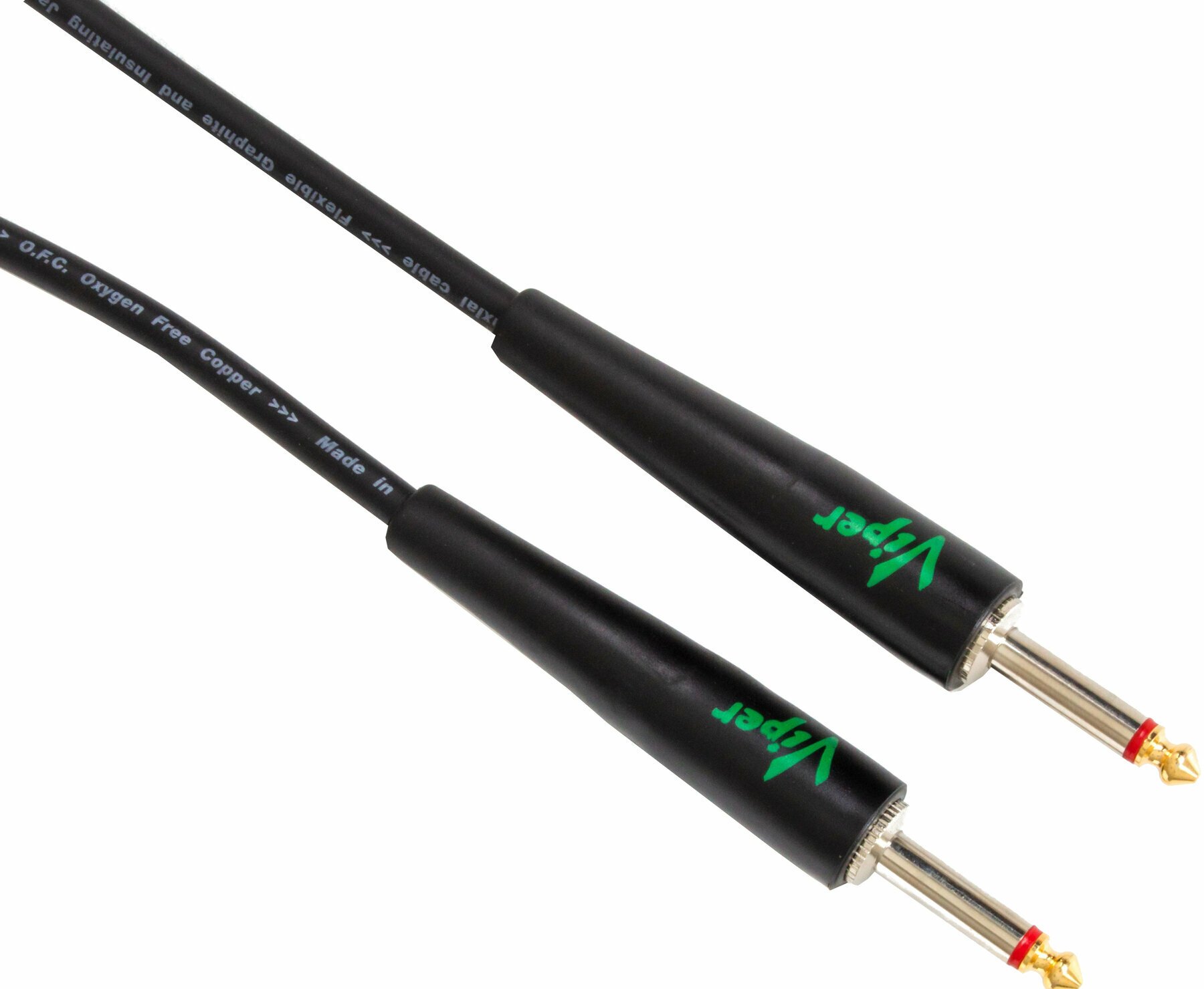 Instrument Cable Bespeco VIPER 100 Black 100 cm Straight - Straight