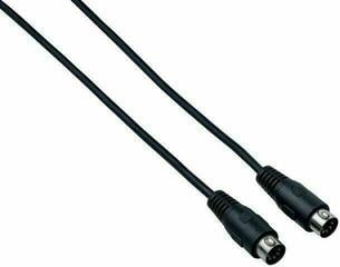 MIDI kabel Bespeco CM150 Černá 150 cm