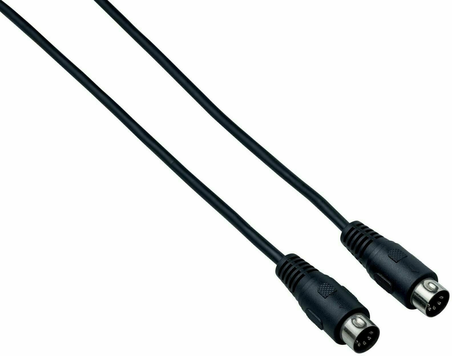 Cablu MIDI Bespeco CM300 Negru 3 m