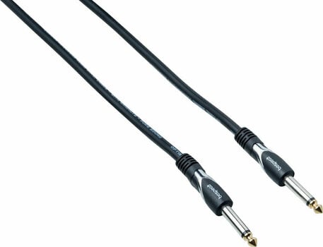 Cable de instrumento Bespeco HDJJ600 Negro 6 m Recto - Recto - 1
