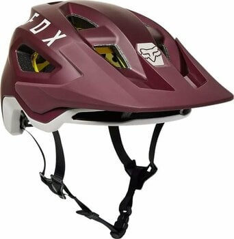 Bike Helmet FOX Speedframe Helmet Dark Maroon L Bike Helmet - 1