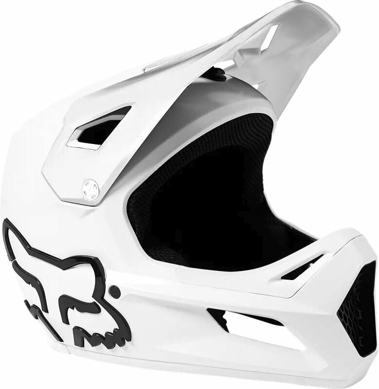 Capacete de bicicleta FOX Rampage Helmet White L Capacete de bicicleta