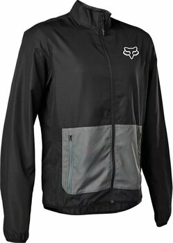 Cyklo-Bunda, vesta FOX Ranger Wind Jacket Black 2XL Bunda - 1