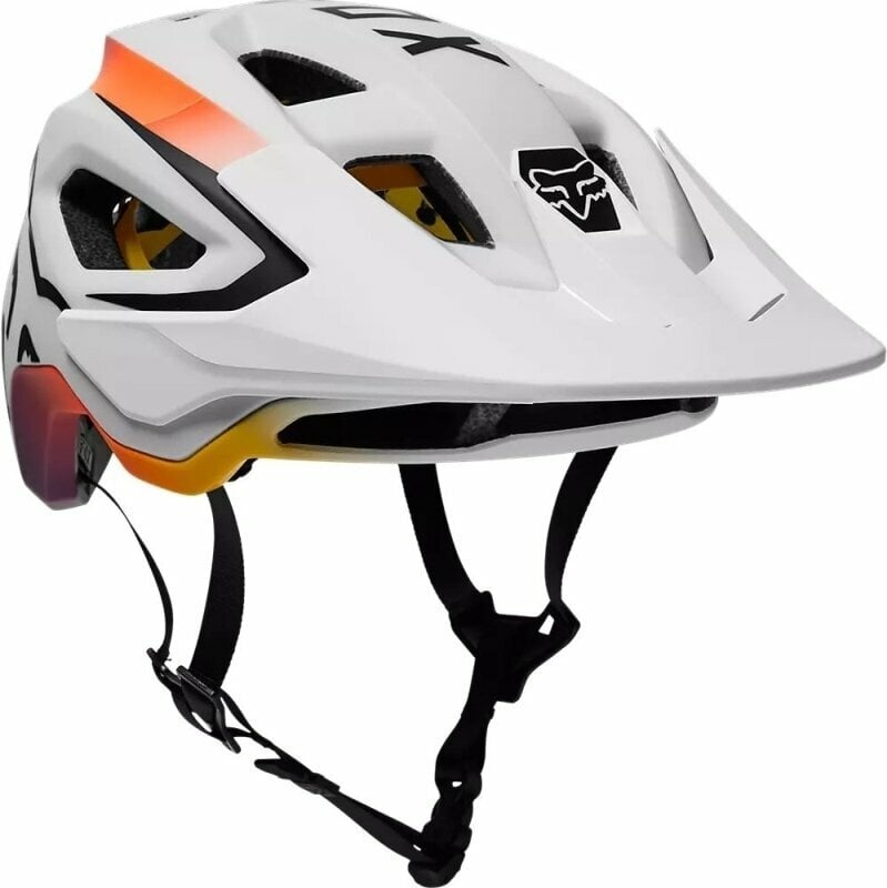 Kerékpár sisak FOX Speedframe Vnish Helmet White L Kerékpár sisak