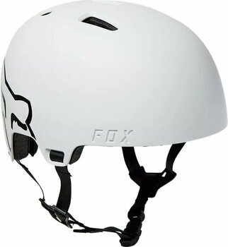 Cykelhjälm FOX Flight Helmet White L Cykelhjälm - 1