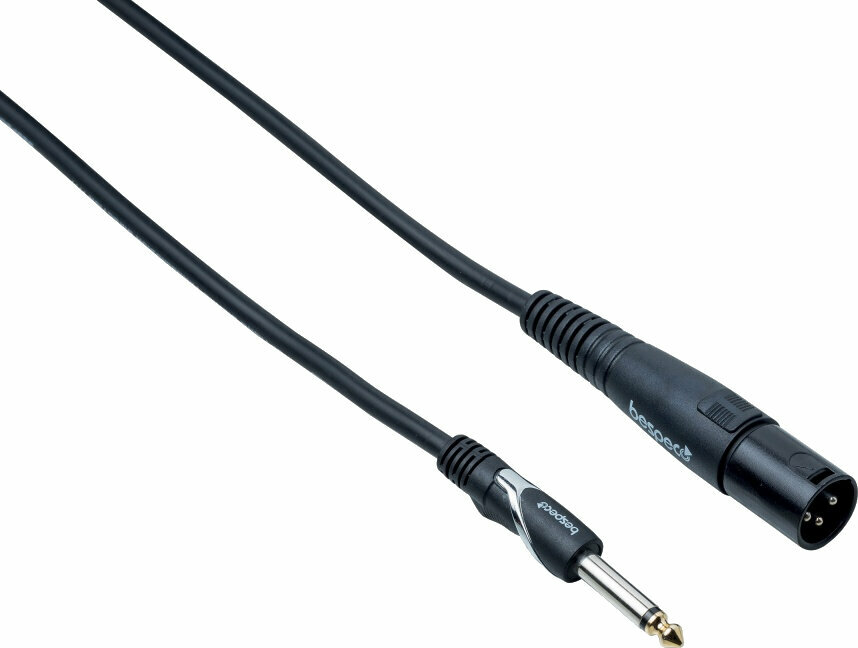 Hangfal kábel Bespeco HDJM450 Fekete 4,5 m