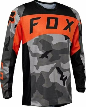 MX dres FOX 180 Bnkr Jersey Grey Camo S MX dres - 1