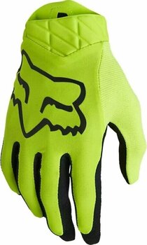 Motorcycle Gloves FOX Airline Gloves Fluo Yellow 2XL Motorcycle Gloves - 1