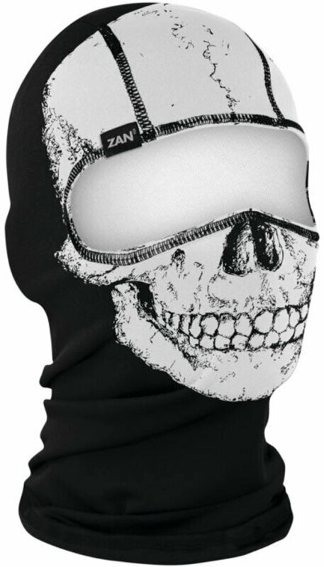 Moto podkapa / maska Zan Headgear Polyester Balaclava Skull