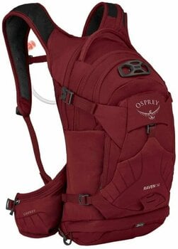 Cycling backpack and accessories Osprey Raven Claret Red Backpack - 1