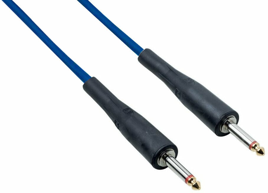 Propojovací kabel, Patch kabel Bespeco PY50 Modrá 50 cm Rovný - Rovný