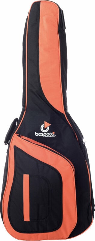 Koffer voor akoestische gitaar Bespeco BAG160AG Koffer voor akoestische gitaar Zwart-Orange