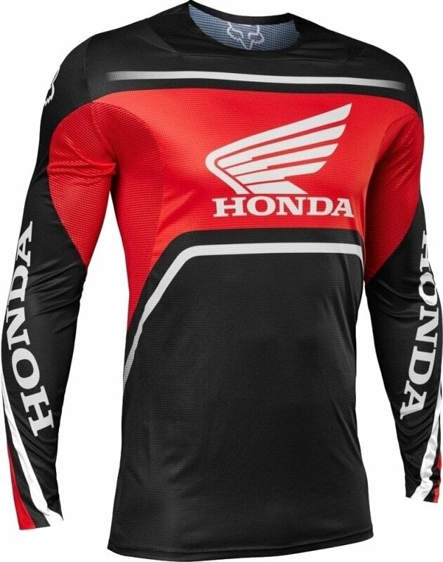 Maglia motocross FOX Flexair Honda Jersey Red/Black/White S Maglia motocross