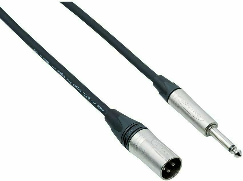 Câble pour microphone Bespeco NCMM900 Noir 9 m