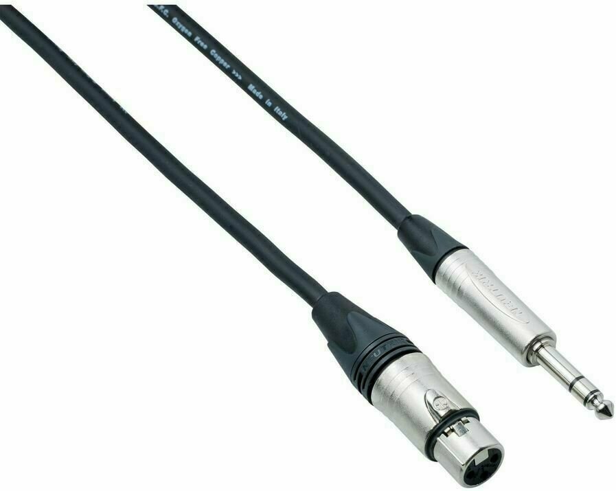 Mikrofonní kabel Bespeco NCSMA300 Černá 3 m