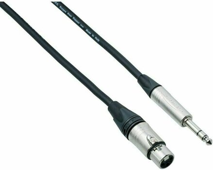 Mikrofonski kabel Bespeco NCSMA300 Crna 3 m - 1