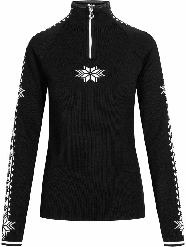 Dale of Norway Geilo Womens Sweater Black/Off White XS