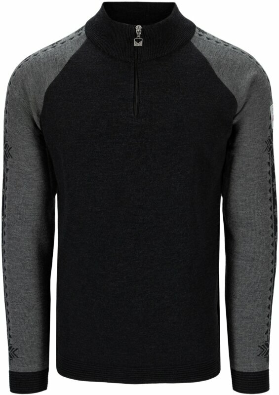 Ski T-shirt / Hoodie Dale of Norway Geilo Mens Sweater Dark Charcoal/Smoke M Jumper