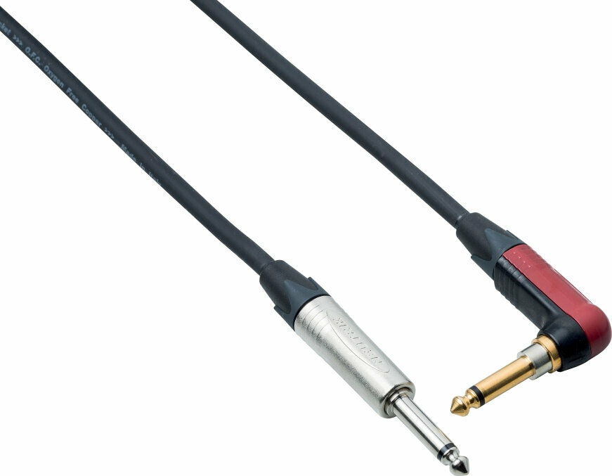 Câble pour instrument Bespeco NCP600SL Noir 6 m Droit - Angle