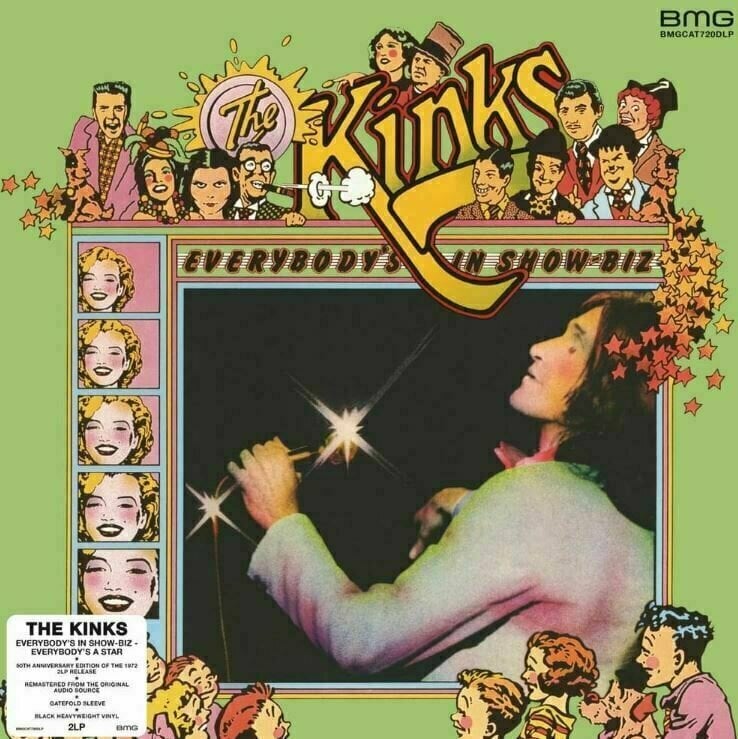 Vinyl Record The Kinks - Everybodys In Show-Biz (2022 Standalone) (2 LP)