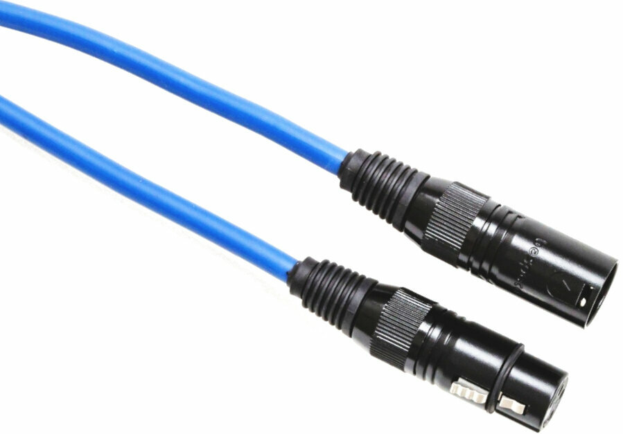Microphone Cable Bespeco PYMB450 Blue 4,5 m