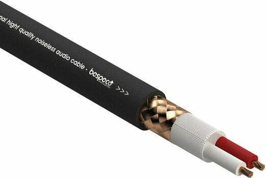 Симетричен кабел за микрофони на метър Bespeco B/CV100S - 1