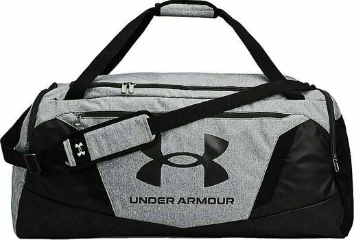 Mochila/saco de estilo de vida Under Armour UA Undeniable 5.0 Large Duffle Bag Pitch Gray Medium Heather/Black 101 L Saco de desporto - 1
