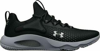 Buty do fitnessu Under Armour Men's UA HOVR Rise 4 Training Shoes Black/Mod Gray 11 Buty do fitnessu (Uszkodzone)
