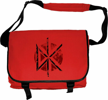 Messenger-laukku Dead Kennedys DK Distressed Logo Red-Musta - 1