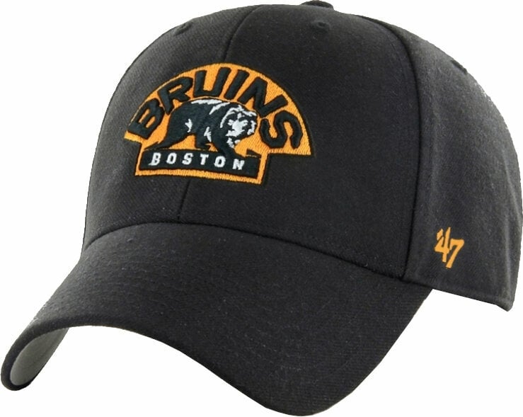 Hokejska kapa s šiltom Boston Bruins NHL '47 MVP Black Hokejska kapa s šiltom