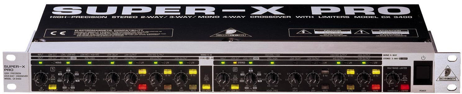 Procesor dźwiękowy/Procesor sygnałowy Behringer CX 3400 SUPER-X PRO