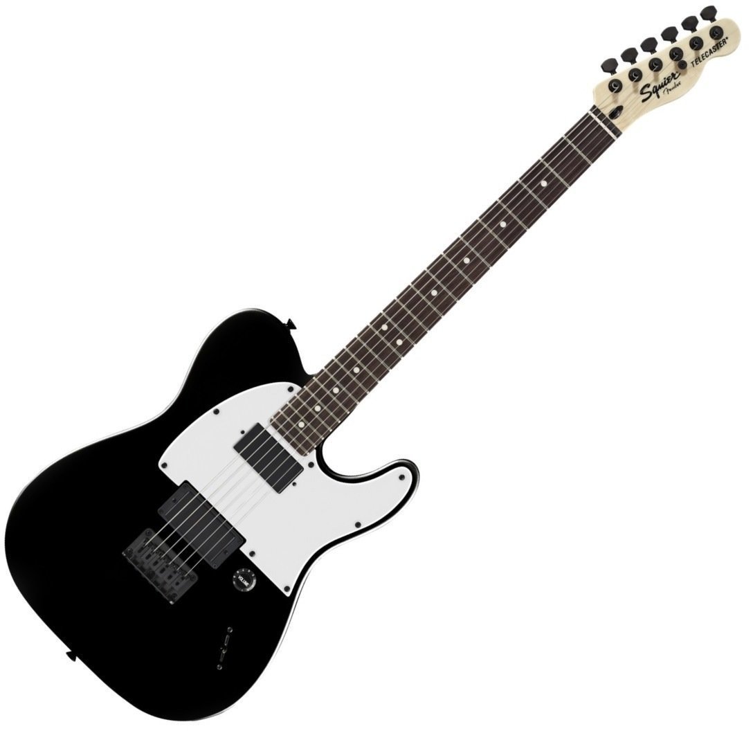 Signature E-Gitarre Fender Squier Jim Root Telecaster, RW, Flat Black