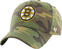 Hokejová šiltovka Boston Bruins NHL '47 MVP DT Camo Grove SB Camo Hokejová šiltovka