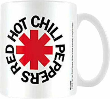 Mug Red Hot Chili Peppers Logo White Mug - 1