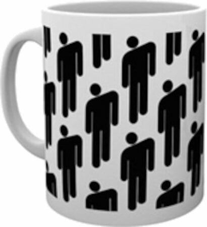 Musicians in the Kitchen Billie Eilish Stickman Een mok White